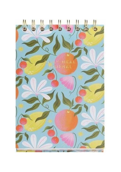 Happy Fruits Daily Meal Journal Telli Defter