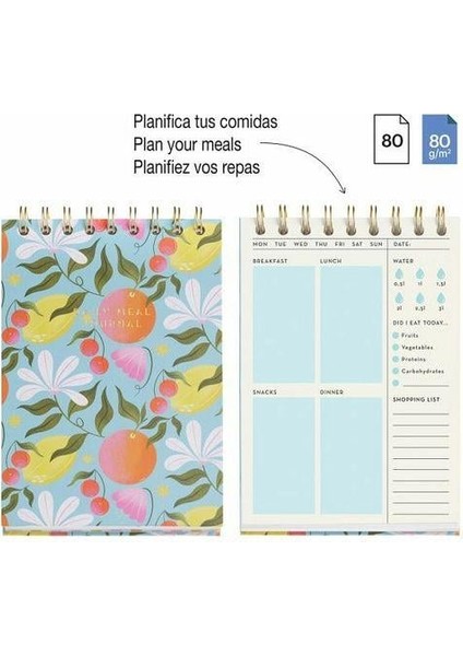 Happy Fruits Daily Meal Journal Telli Defter fiyatları
