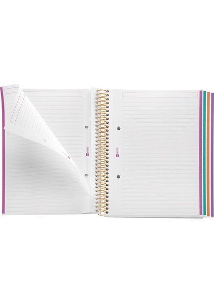 A5 Çizgili Telli Defter Reading Time modelleri