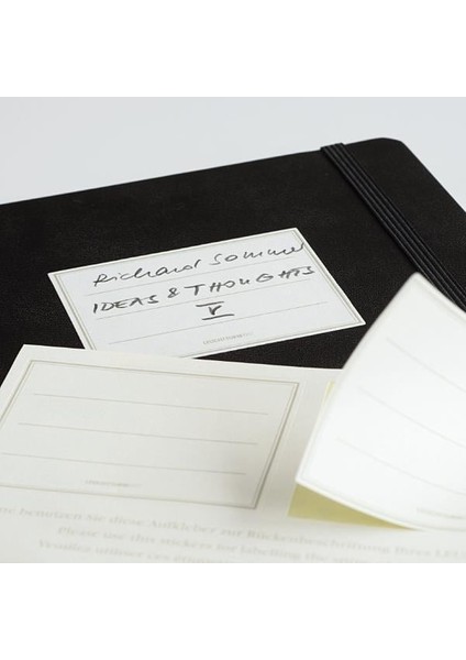Leuchttrum 1917 Superior Paper Edition 120 G/m² Sert Kapak, A5, Çizgili Black 363534 fırsatları