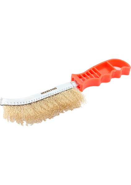 07416 Kıvrık Uçlu Fırça Plastik Saplı