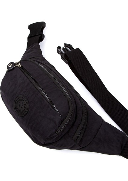 Şık ve Kullanışlı Unisex Bel Çantası, Rahat Taşıma Için Ideal Siyah Renk Seçeneği fiyatları