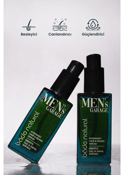 Men's Garage Biberiye Saç ve Sakal Serumu Besleyici ve Derinlemesine Bakım 50 ml fiyatları