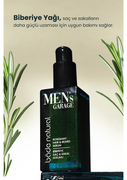 Men's Garage Biberiye Saç ve Sakal Serumu Besleyici ve Derinlemesine Bakım 50 ml modelleri