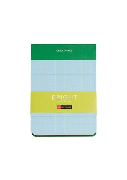 A5 Brillant Green Sert Kapak Not Defteri