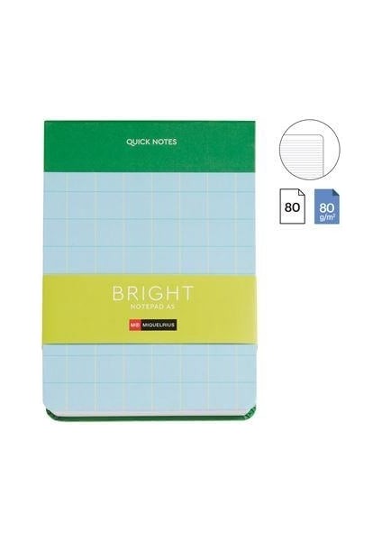 A5 Brillant Green Sert Kapak Not Defteri modelleri