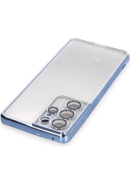 Samsung Galaxy S21 Ultra Kılıf Lensli Silikon - Açık Mavi - ALVN5017-1002 modelleri
