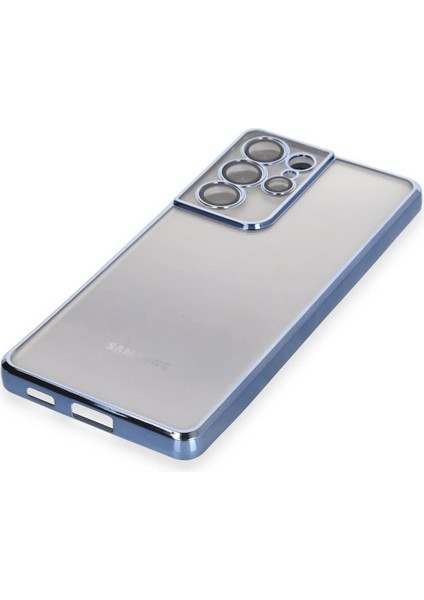 Samsung Galaxy S21 Ultra Kılıf Lensli Silikon - Açık Mavi - ALVN5017-1002 fırsatları