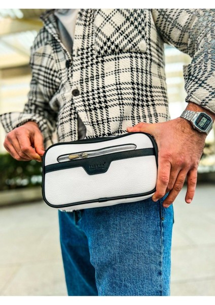 Beyaz ve Siyah Poani Tablet Erkek Çanta, Şık ve Kullanışlı Tasarım modelleri