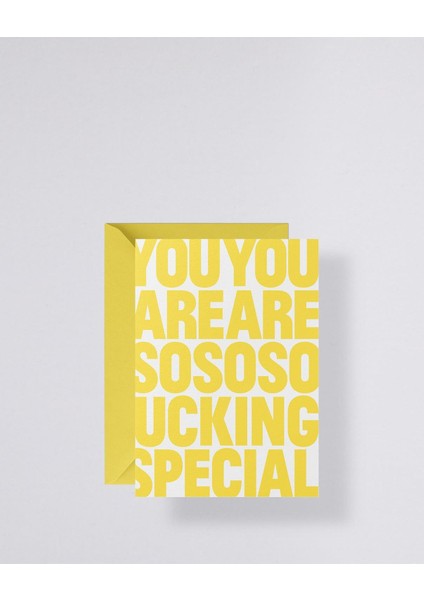 Tebrik Kartı - You Are So Special