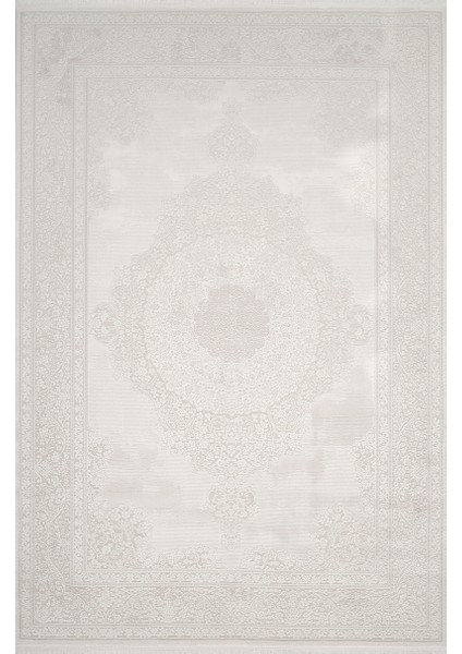 Halı Marea 8811 Ekru Yumuşak Dokulu Sık Dokuma Modern Kaliteli Şık Halı