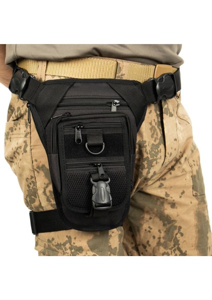 Şık Siyah Boyun ve Bel Askılı Taşıma Çantası fırsatları