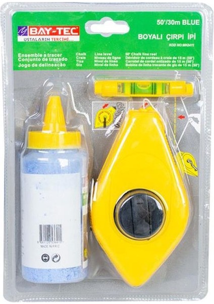 Çırpı Ipi Boyalı Mavi MK0411