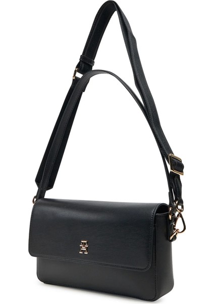 Tommy Hılfıger Kadın Omuz Çantası AW0AW17219-BDS fırsatları