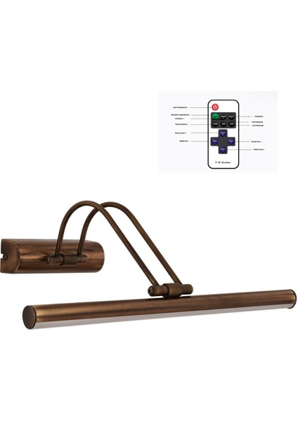 35CM Kumandalı ve Dim Edilebilir Ayna Üstü ve Tablo Aplik