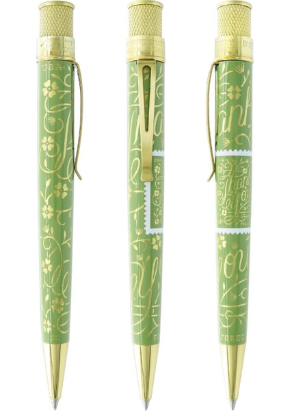 Usps Thank You Stamp Roller Kalem Green PRR-2256 modelleri