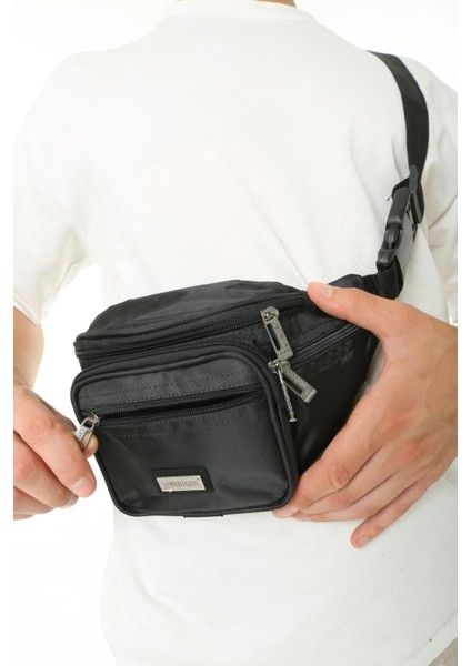 Kapsamlı ve Şık Çapraz Göğüs ve Bel Çantası, Çok Gözlü, Unisex Kullanım. indirimleri