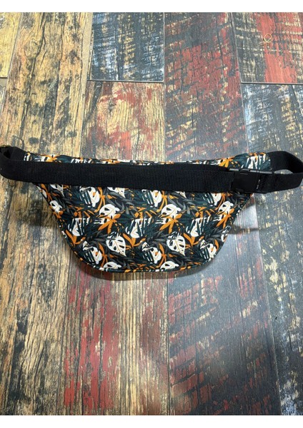 Renkli Çok Gözlü Su Geçirmez Bel Çantası Günlük ve Seyahat Kullanımı modelleri