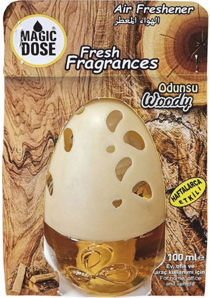 Autokit Magic Dose Klima Koku Odunsu 100 ml