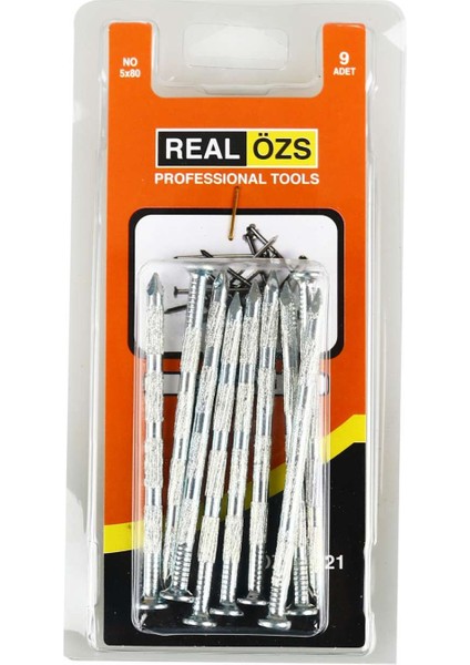 Real Özs Çelik Çivi 5X80