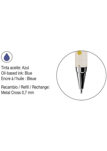 Metal Geométrico Özel Kutusunda 0.7 mm Tükenmez Kalem fırsatları