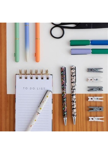 Metal Geométrico Özel Kutusunda 0.7 mm Tükenmez Kalem indirimleri