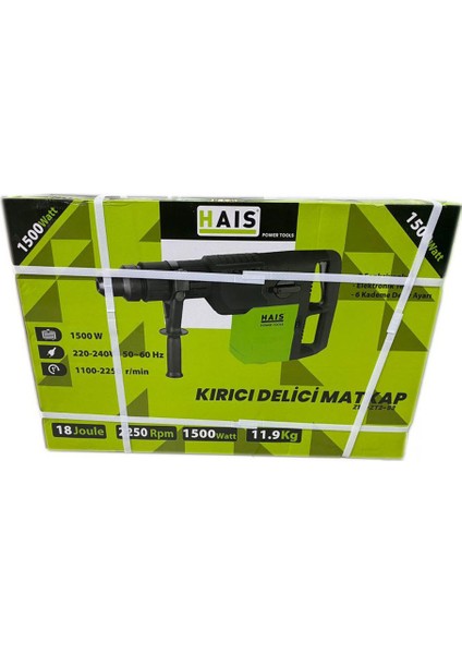 Hais Kırıcı Delici Matkap 1500 Watt 10.1 kg Z1C-ZT2-52 fiyatları
