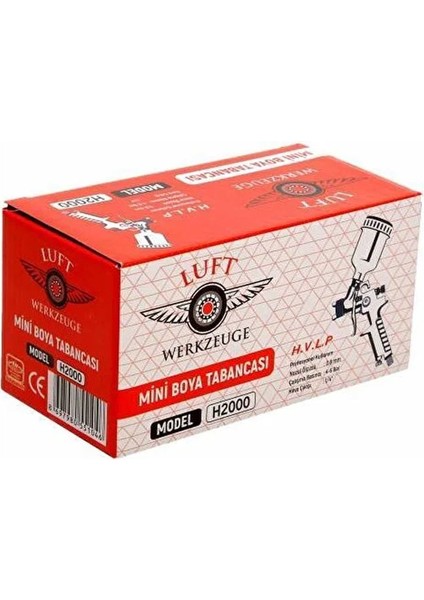 Luft H2000P Mini Boya Tabancası fiyatları