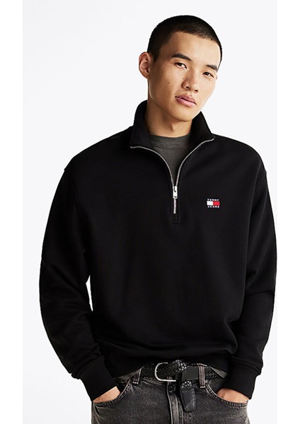 Tommy Hılfıger Erkek Sweatshırt DM0DM20641-BDS