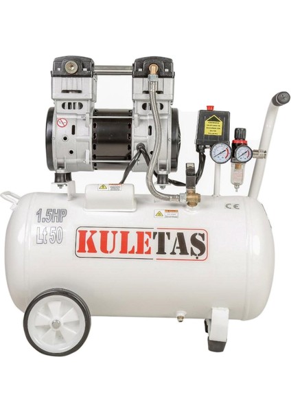 Kuletaş Sessiz Hava Kompresörü 50 Litre 1.5 Hp fiyatları