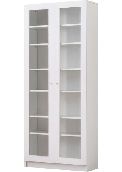 Kitaplık, Lotus Kitaplık, 2 Kapaklı Cam Kapaklı Kitaplık fırsatları