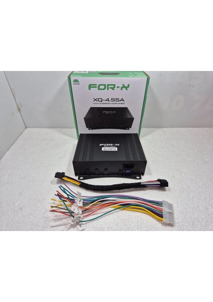 Android Amfi - For-X XQ-4.55A Android Amfi - Amfi Tesisatı Gerekmeyen Android Teybe Ses Arttırıcı Amfi fırsatları