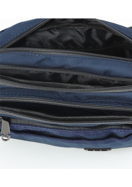 Lacivert Bel Çantası, Şık ve Pratik Tasarım, Günlük Kullanım Için Uygun