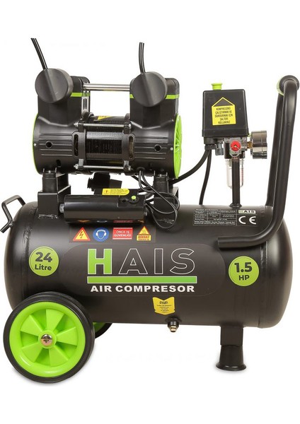 Hais Hava Kompresörü 24 Litre 1.5hp