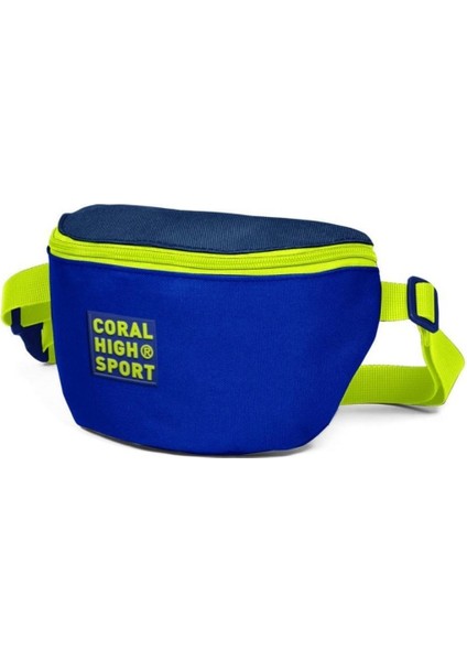 Lacivert Iki Bölmeli Spor Bel Çantası, Kullanışlı ve Şık Tasarım