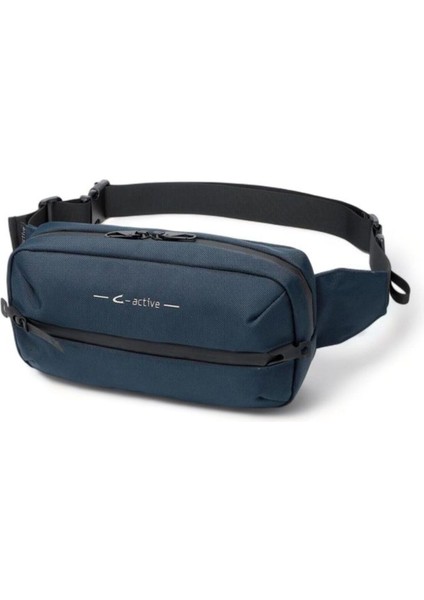 Lacivert Unisex Bel Çantası, Hafif ve Şık Tasarım, Günlük Kullanım Rahatlığı fiyatları