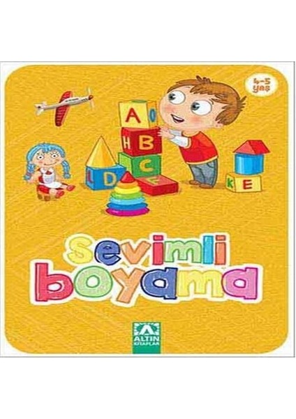 Sevimli Boyama - Sarı