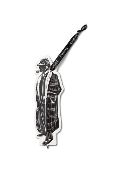 Eclectionery Flat Kalemli Kitap Ayracı - Sherlock Holmes