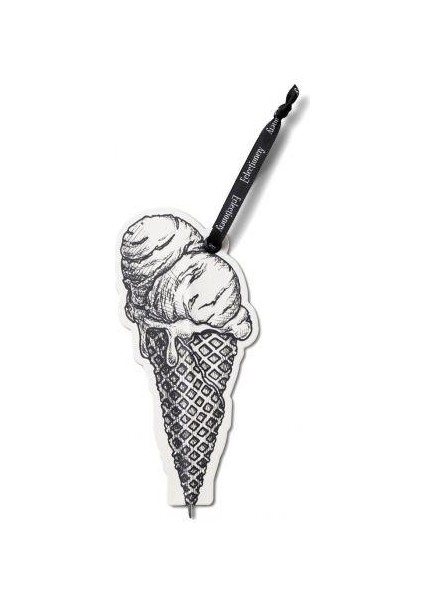 Eclectionery Flat Kalemli Kitap Ayracı - Dondurma