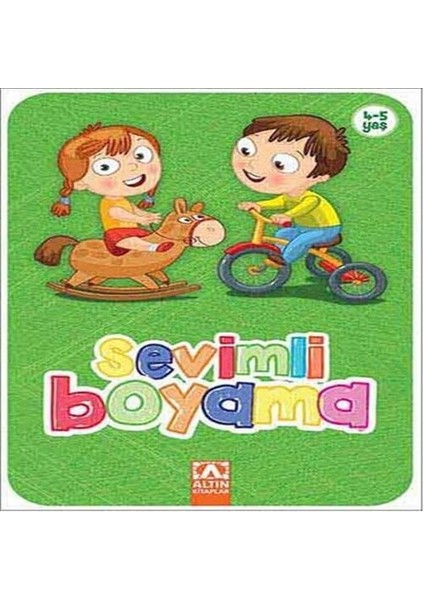 Sevimli Boyama - Yeşil
