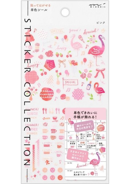 Sticker Color Pink