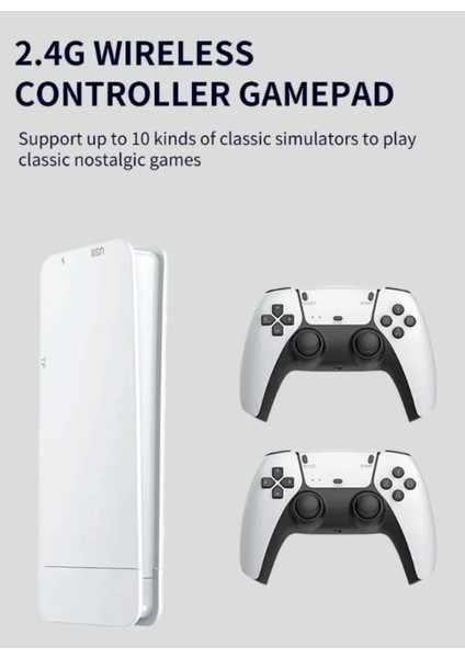 M15 Retro Oyun Konsolu 64GB 20000+OYUN 4K Yüksek Çözünürlüklü Video Oyunu 20+Emülatör Gba Ps1 Arcade fırsatları