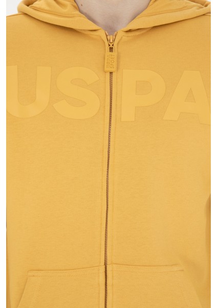 Erkek Hardal Hırka (Örme) 50269394-VR072