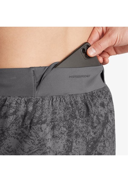 Launch Pro Erkek Gri Koşu ŞORTU.025