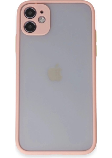 iPhone 11 Kılıf Montreal Silikon Kapak - Pembe