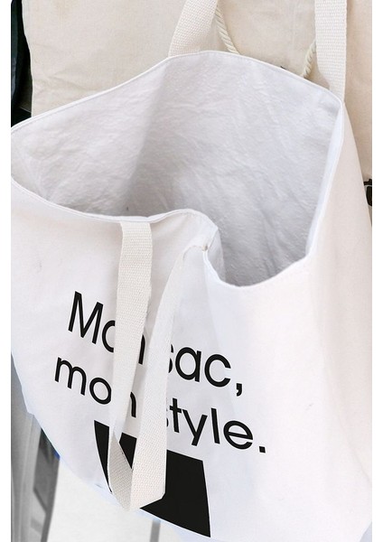 çift Yön Kullanılabilen Canvas Çok Amaçlı Plaj Çanta fırsatları