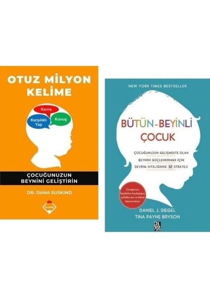 Otuz Milyon Kelime / Bütün Beyinli Çocuk (2 Kitap Set)