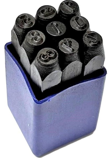 Çelik Rakam Takımı 4 mm 60424