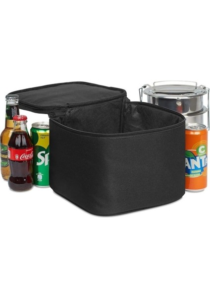 Siyah Yalıtımlı Beslenme Çantası Termal Yiyecek ve Içecek Taşıma Çantası fırsatları