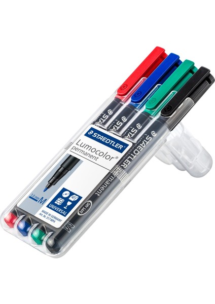 & WizDesign 317 Lumocolor Permanent Marker M – Orta Uç (4, 6 Veya 8’li Set)